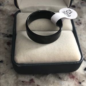 Men’s Black Titanium Wedding Bands